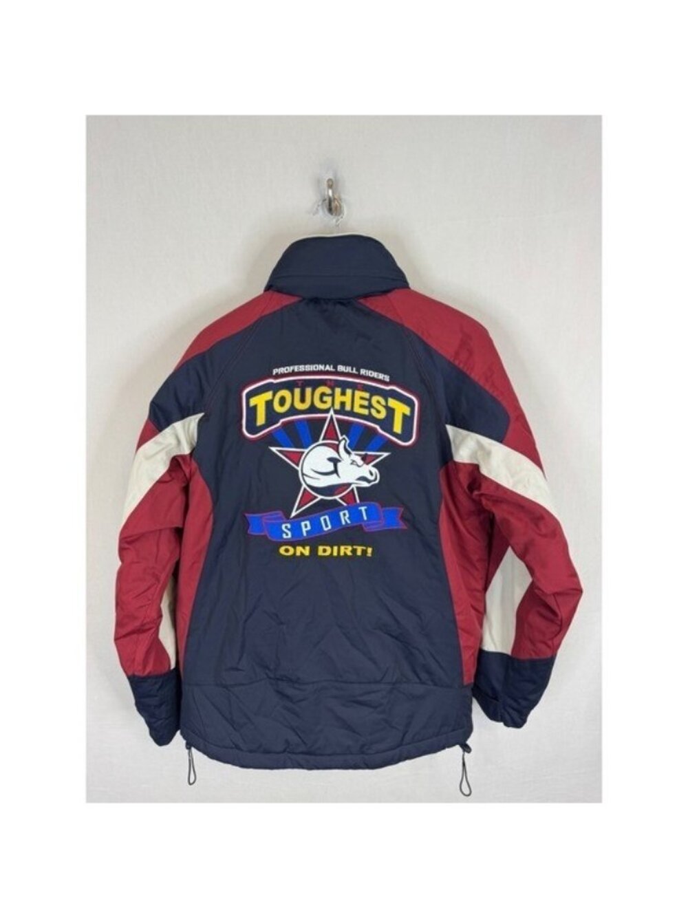 Cripple Creek PBR Professional Bull Riders Toughest Sport On Dirt Jacket Mens M